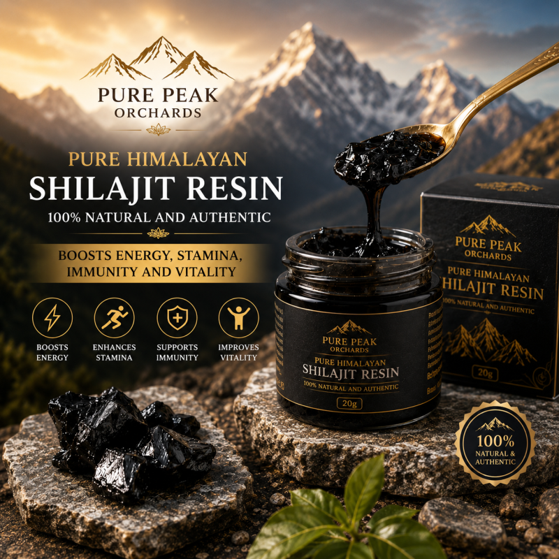 Pure Himalayan Shilajit Resin – 100% Natural and Authentic