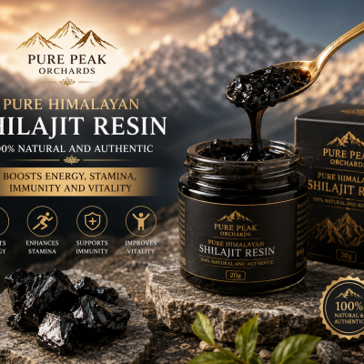 Pure Himalayan Shilajit Resin – 100% Natural and Authentic